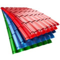 MESCO GL PPGl Corrugated Metal Roofing Sheet/Galvanized sheetcorrugated polyester sheet roofing for house